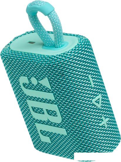 Беспроводная колонка JBL Go 3 (бирюзовый)