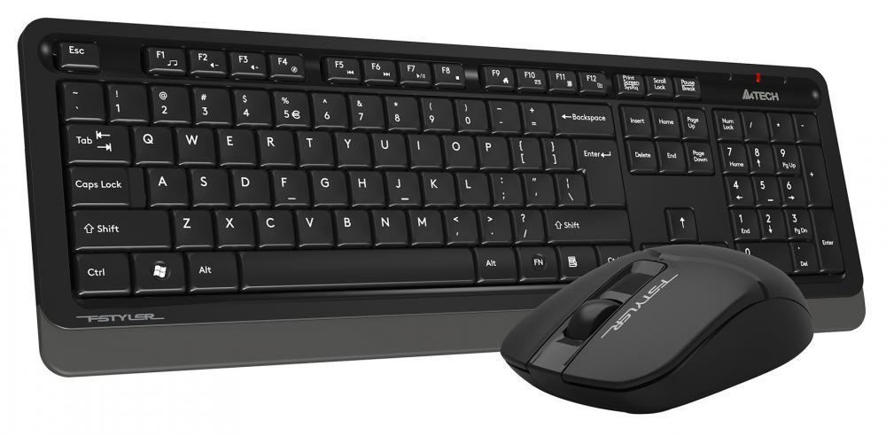 Офисный набор A4Tech Fstyler FG1012 (черный)