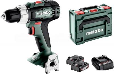Дрель-шуруповерт Metabo BS 18 L 614051500 (с 2-мя АКБ, кейс)