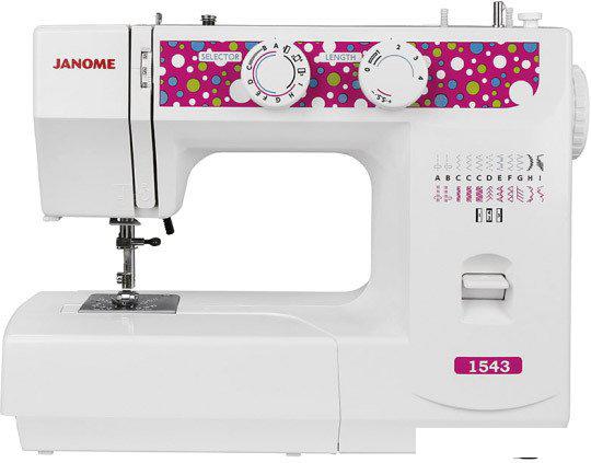 Электромеханическая швейная машина Janome 1543