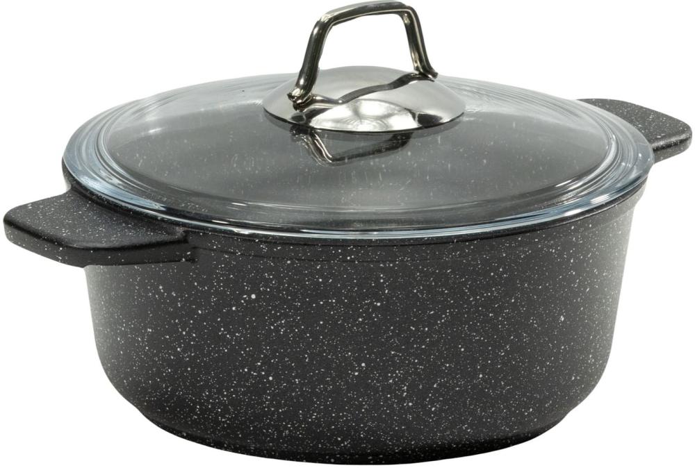 Кастрюля Виктория Гранит АЛА 4.0л (G08 4.0G)