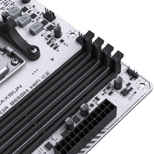 Материнская плата Maxsun Terminator B650M WiFi Ice