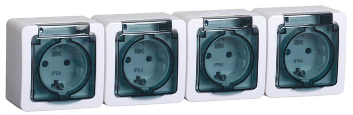 Розетка IEK ERMP42-K03-16-54-EC