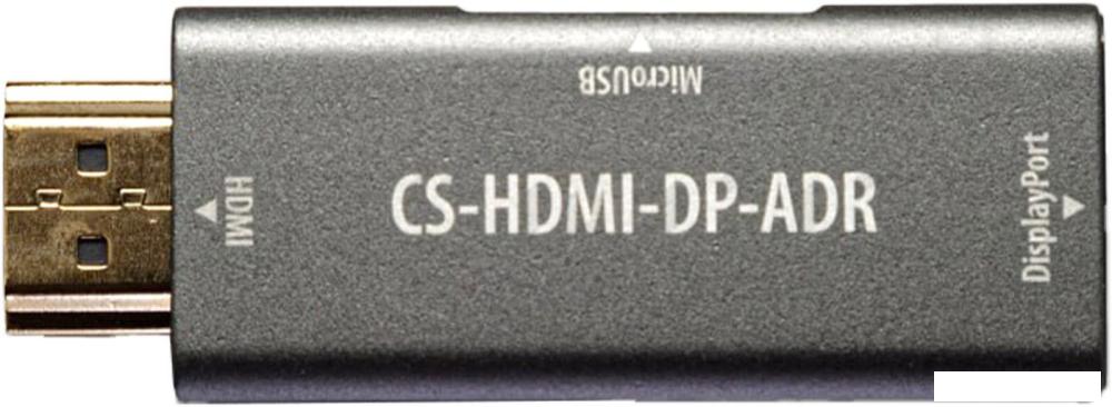 Адаптер CACTUS CS-HDMI-DP-ADR HDMI - DisplayPort (серый)