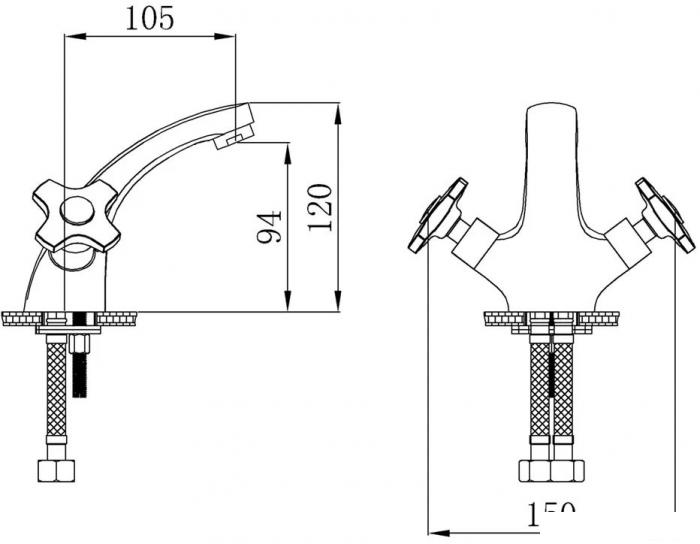Смеситель РМС SL115-161