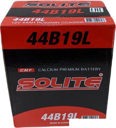 Автомобильный аккумулятор Solite 44B19L (44 А·ч)