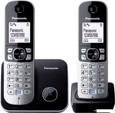 Радиотелефон Panasonic KX-TG6812RUB