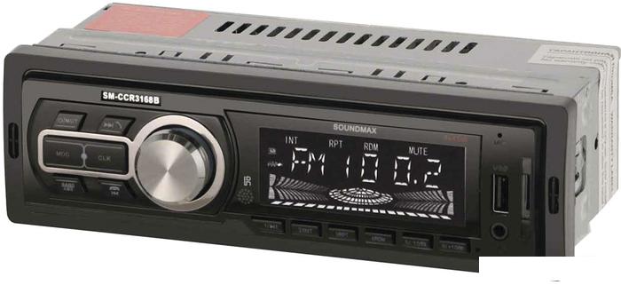 USB-магнитола Soundmax SM-CCR3168B