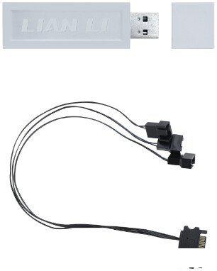 Контроллер скорости и подсветки вентиляторов Lian Li L-Wireless Controller G89.RF-T-W.R2