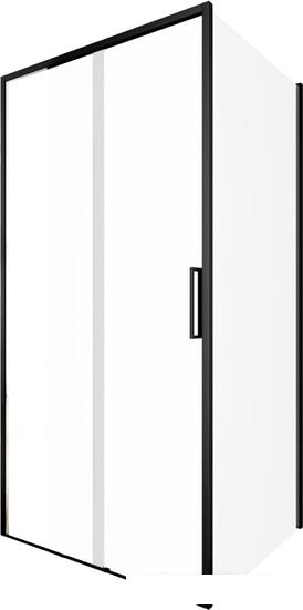 Душевой уголок Aquanet Pleasure Evo 100 AE65-100x80-BT (черный анодированный)