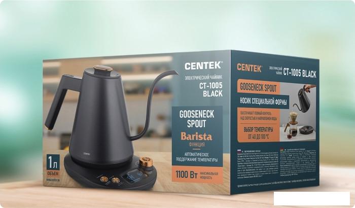 Электрический чайник CENTEK CT-1005 (черный)