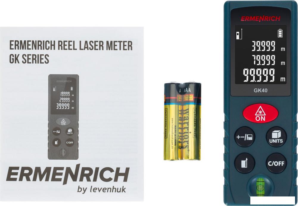 Лазерный дальномер Ermenrich Reel Plus GK40 83079