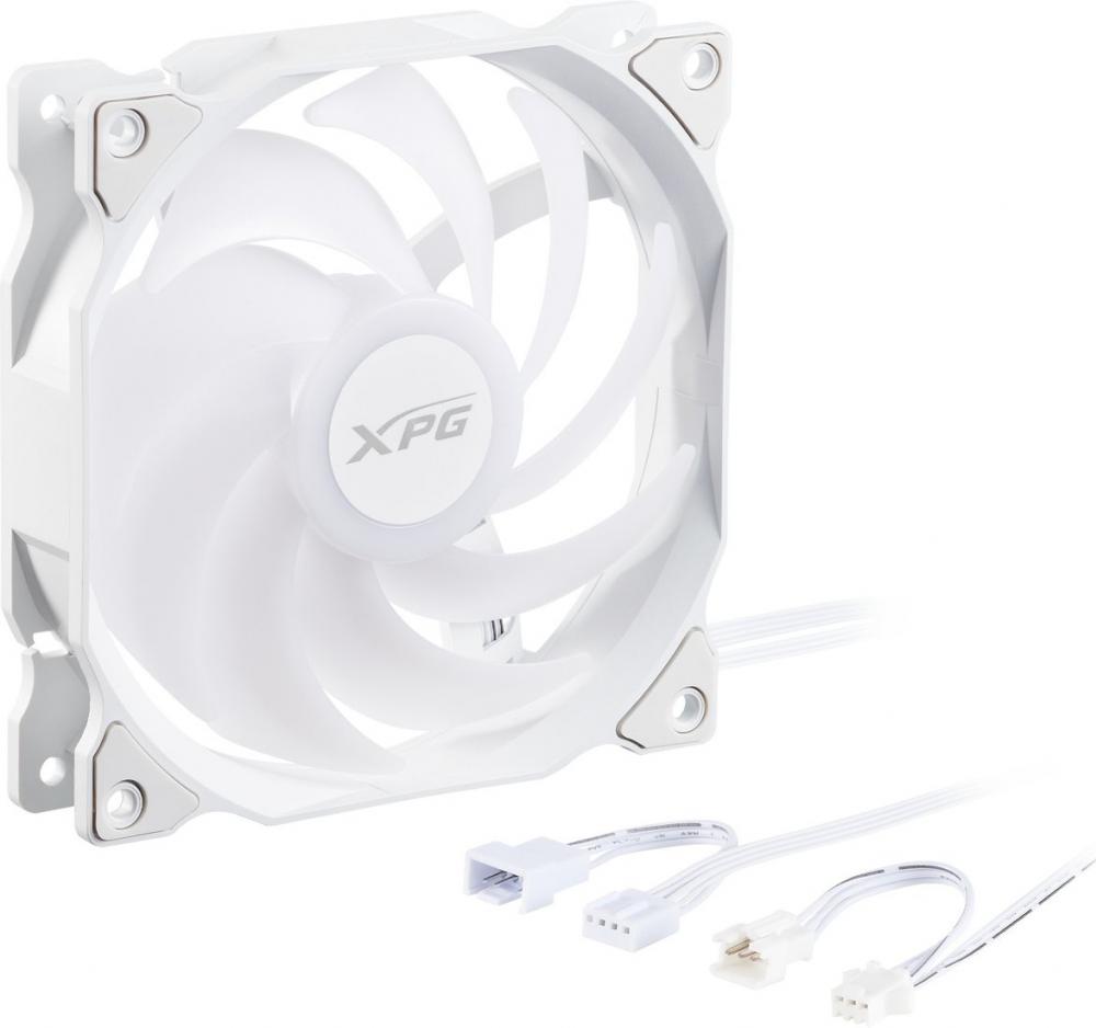 Вентилятор для корпуса ADATA XPG Vento 120x3 ARGB PWM (белый)