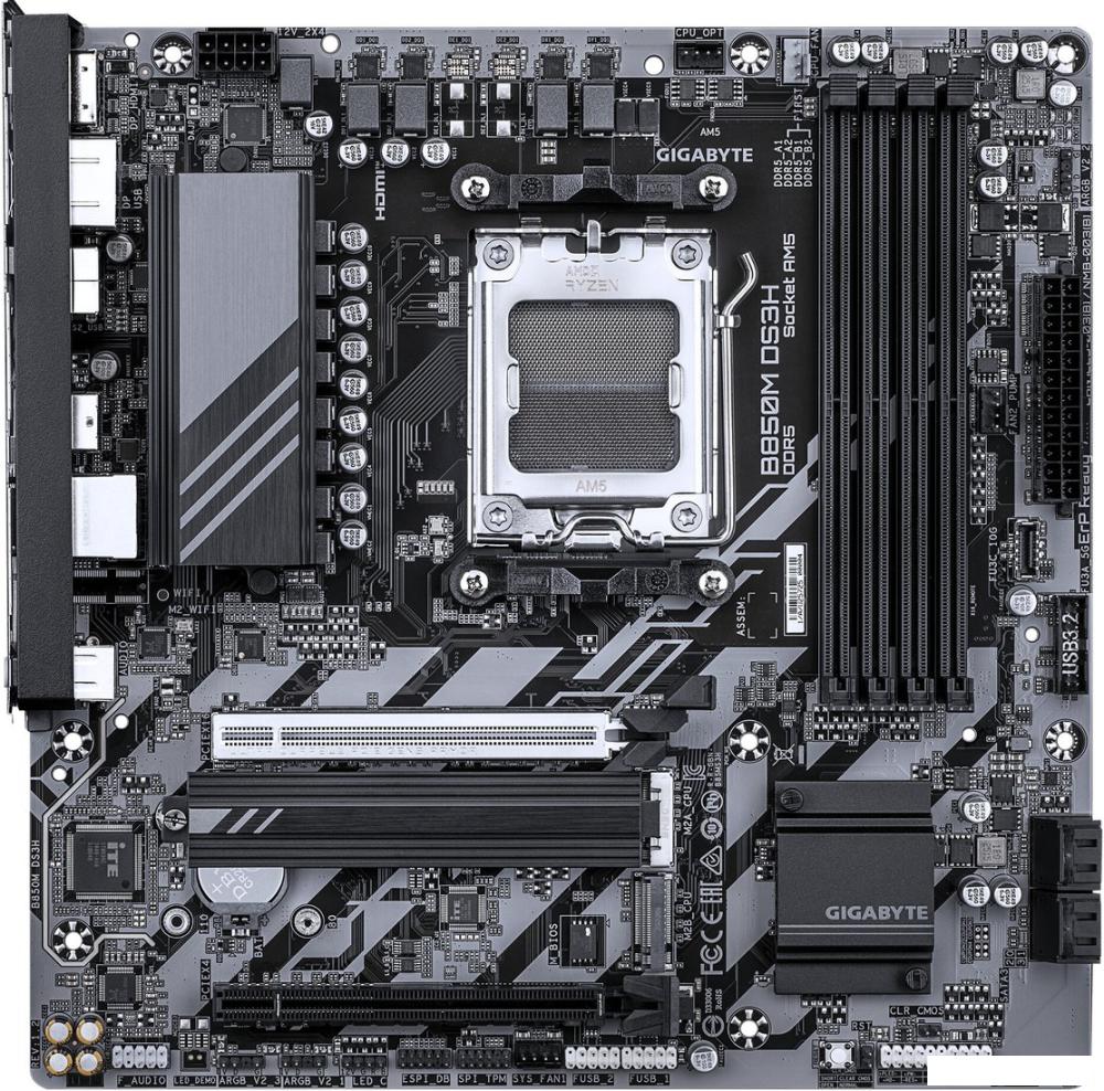 Материнская плата Gigabyte B850M DS3H (rev. 1.2)