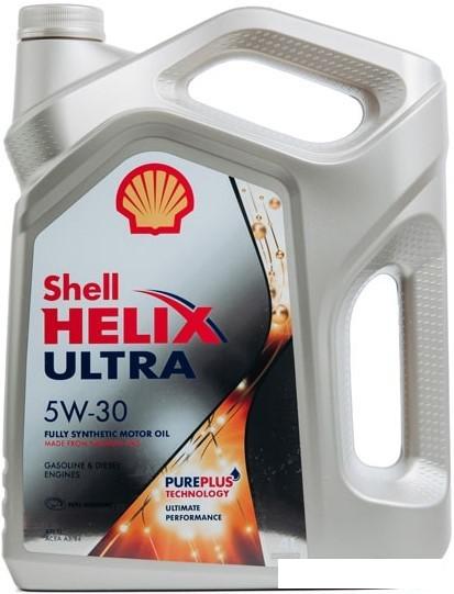 Моторное масло Shell Helix Ultra 5W-30 4л