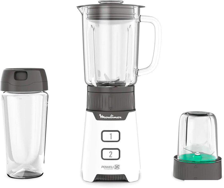 Стационарный блендер Moulinex LM16L110 (белый)