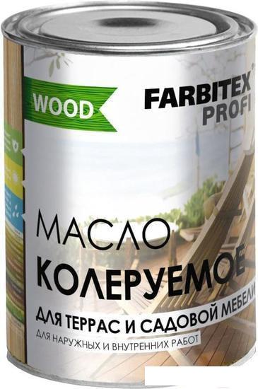 Масло Farbitex Profi Wood 0.9 л (бесцветный)