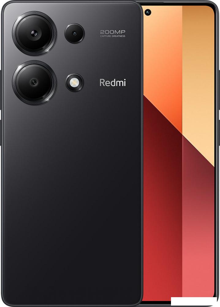 Смартфон Xiaomi Redmi Note 13 Pro 4G 8GB/128GB с NFC международная версия (полуночный черный)
