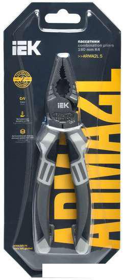 Плоскогубцы IEK A2L5-PL10-K4-180