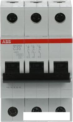 Выключатель автоматический ABB SH203-C20 3P 20А 2CDS213001R0204