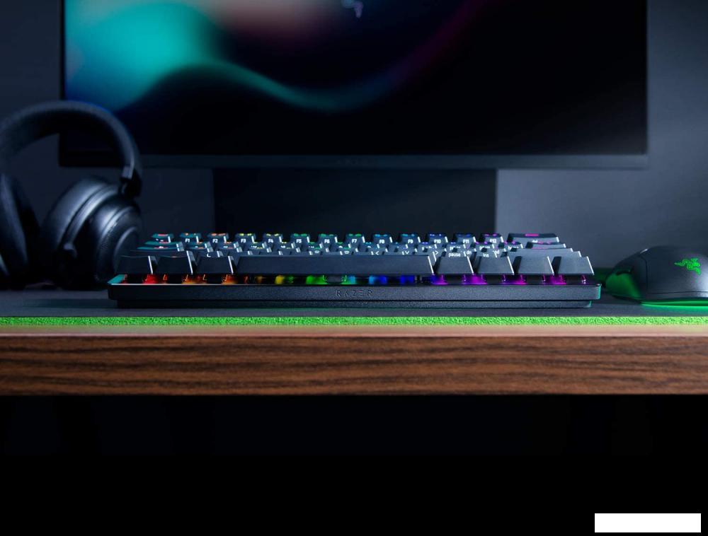Клавиатура Razer Huntsman Mini Clicky (черный, нет кириллицы)