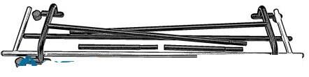 Стойка для одежды Мебелик Пико 26 (черный)