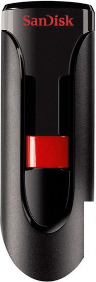USB Flash SanDisk Cruzer Glide 128GB (черный) [SDCZ600-128G-G35]