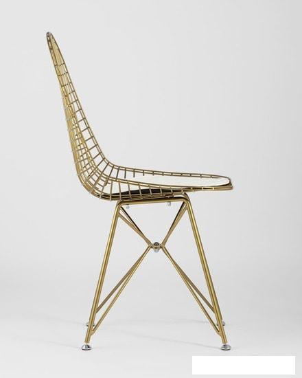 Стул Stool Group Eiffel (золотой/белая подушка)