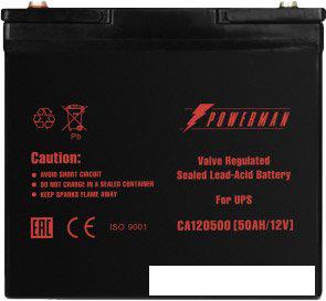 Аккумулятор для ИБП Powerman CA12500/UPS (12В/50 А·ч)