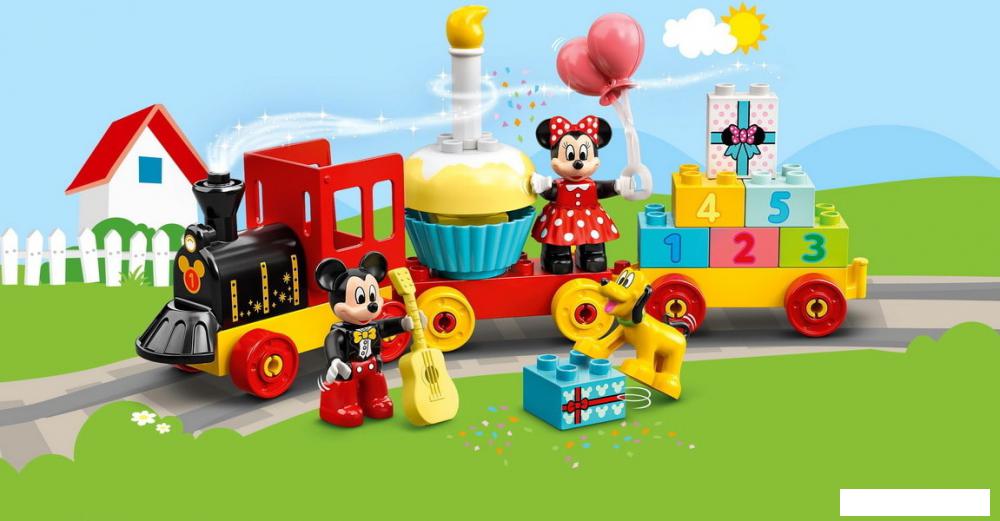 Конструктор LEGO Duplo 10941 Праздничный поезд Микки и Минни