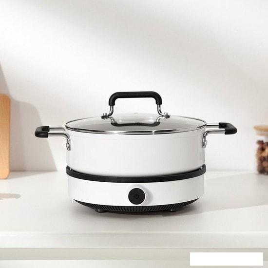 Настольная плита Xiaomi Induction Cooker Lite DCL002CM-1 (евровилка)