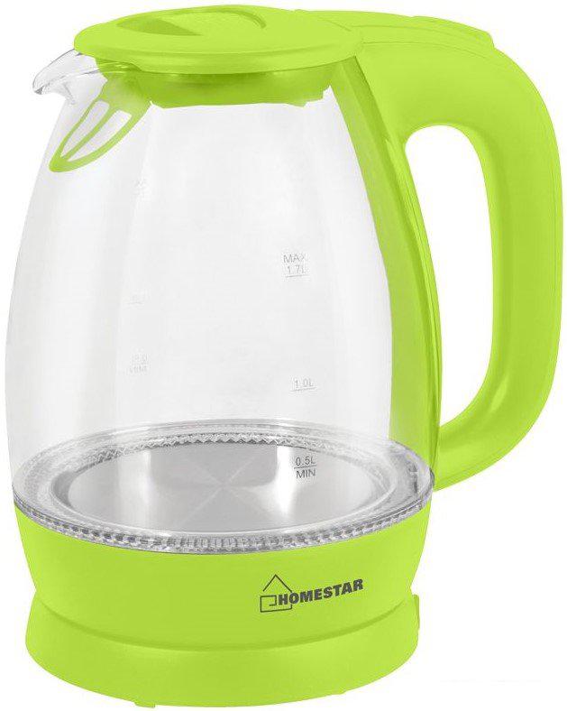 Электрический чайник HomeStar HS-1012 (зеленый)