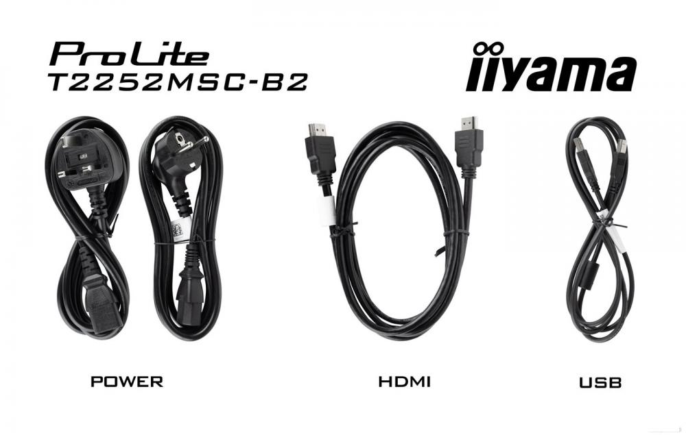 Монитор Iiyama ProLite T2252MSC-B2