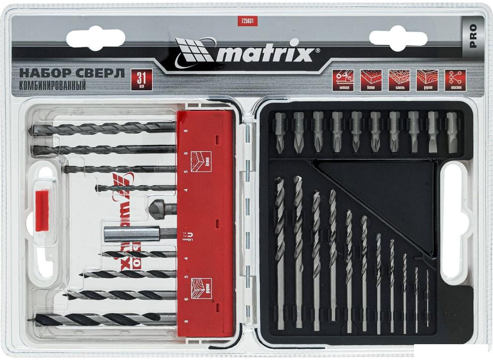 Набор сверл Matrix 725631