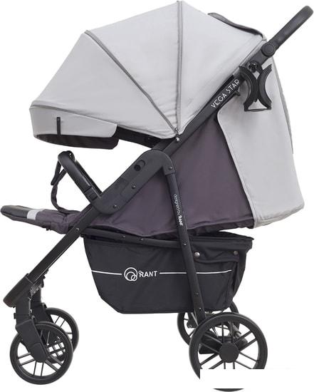 Коляска прогулочная «книга» Rant Vega Star (soft grey)