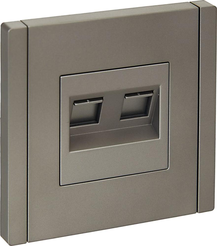 Розетка компьютерная IEK Forte&amp;Piano FP-K20-2-K46