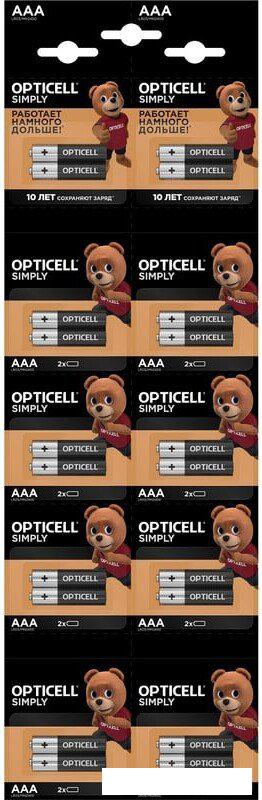 Батарейка Opticell Basic AAA (20 шт)