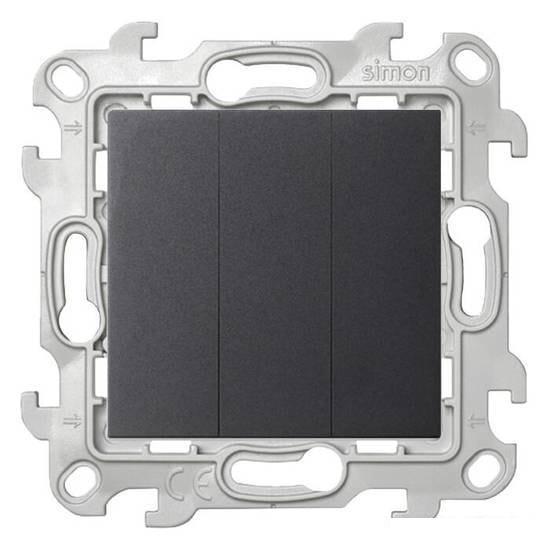 Выключатель Simon 2450391-038 (графит)