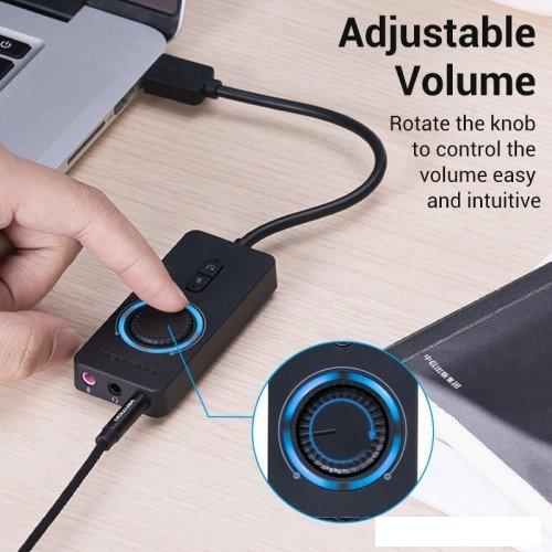 USB аудиоадаптер Vention CDRBB