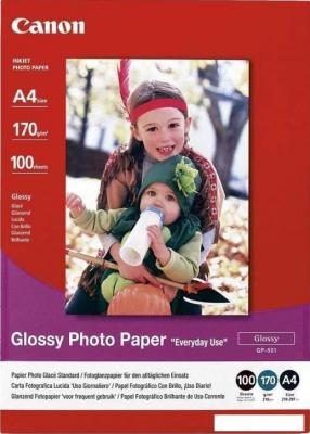Фотобумага Canon Glossy Photo Paper PP-501 А4 170г/м2 100 л 0775B001