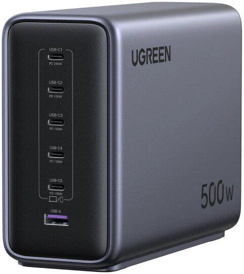 Зарядные устройства Ugreen Nexode 500W X759 55550B