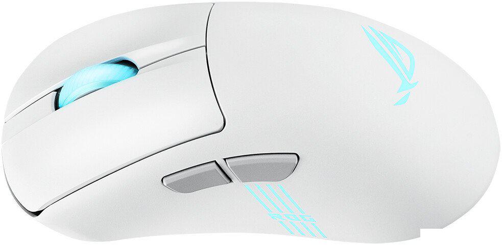 Игровая мышь ASUS ROG Keris II Origin Moonlight White
