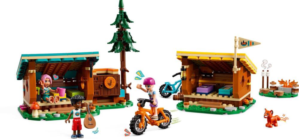 Конструктор LEGO Friends 42624 Лагерь приключений: Уютные домики
