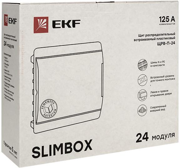 Щит распределительный EKF ЩРВ-П-24 SlimBox PROxima sb-v-24