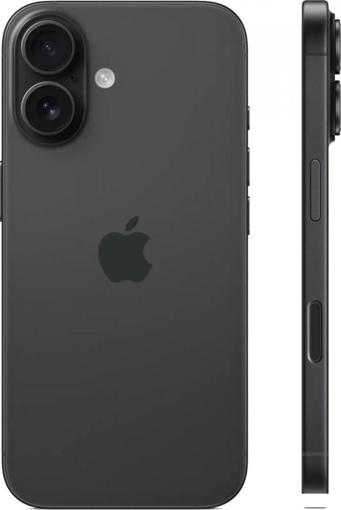 Смартфон Apple iPhone 16 128GB (черный)