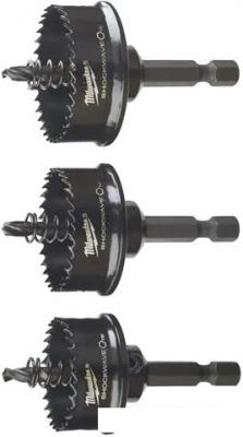 Набор коронок Milwaukee Shockwave Impact 49224800 (3 шт)