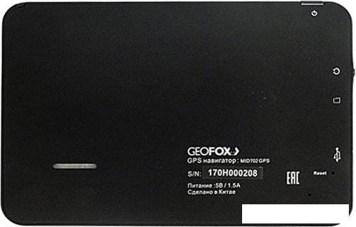 GPS навигатор GEOFOX MID702GPS