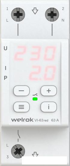 Реле напряжения Welrok VI-63 (Red)