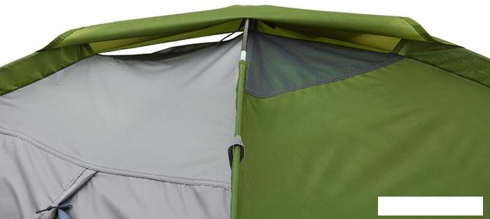 Треккинговая палатка Jungle Camp Lite Dome 4 (зеленый/серый)