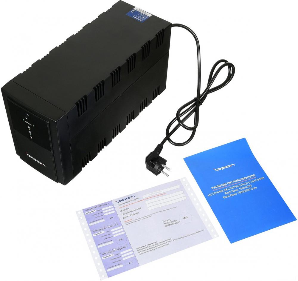 Источник бесперебойного питания IPPON Back Basic 2200 Euro